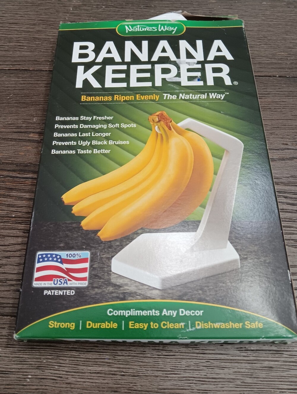 Nature's Way Banana Keeper - White Banana Hanger